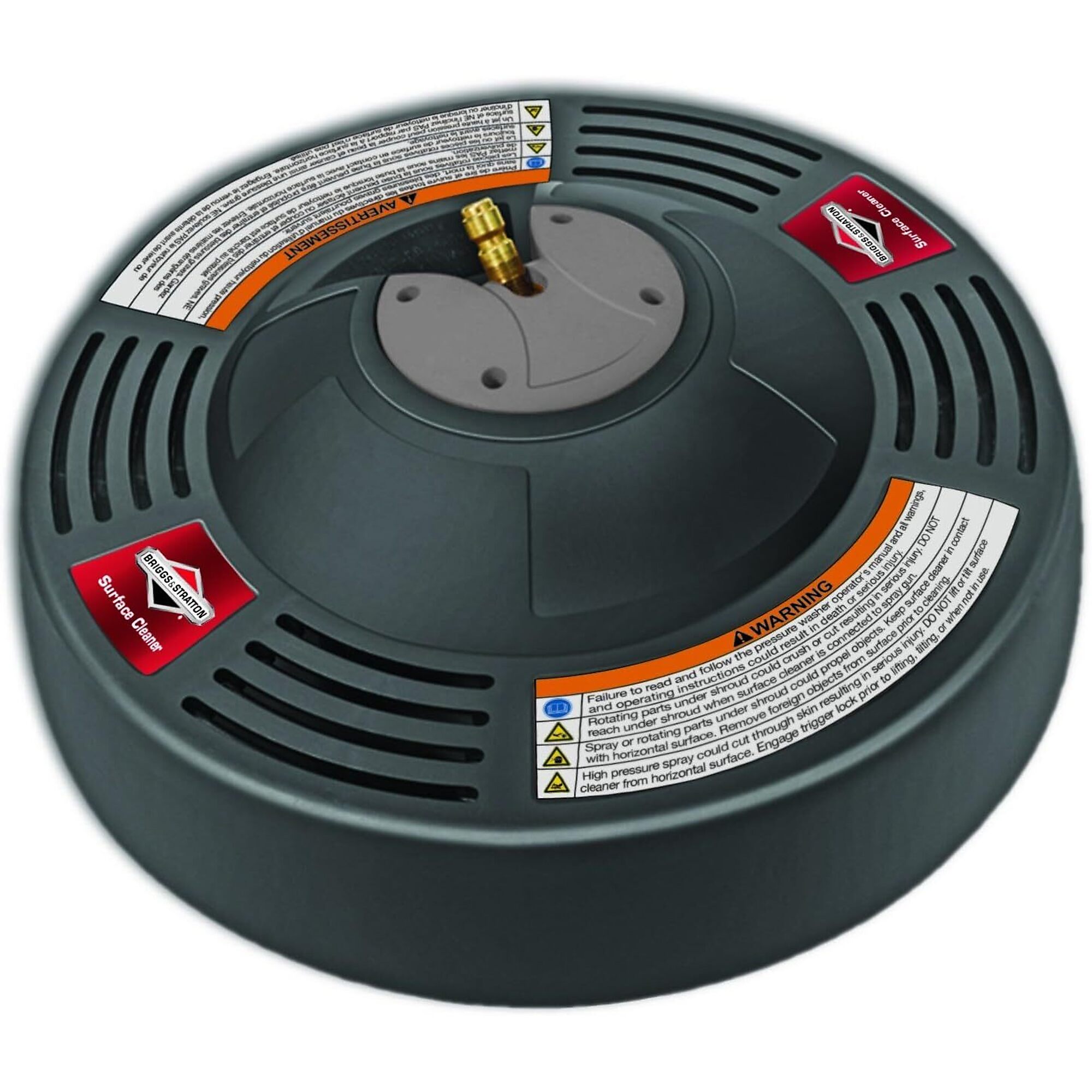 Briggs & Stratton 14in. Rotating Gas Pressure Washer Surface Cleaner, 2200–3400 PSI, Black, Model #6328B
